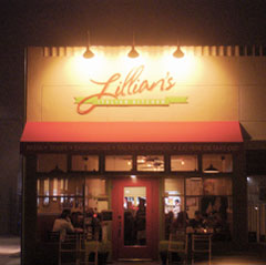 Customers waiting for a table at Lillian's